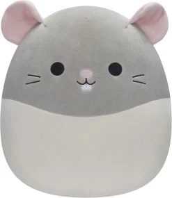 Squishmallows Rusty Gry & White Rat