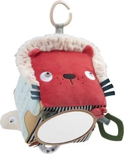 Sebra Aktivitetskube I Stof, Wildlife Animals