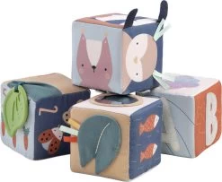 Sebra Babystofklodser, 4 Stk., Woodland