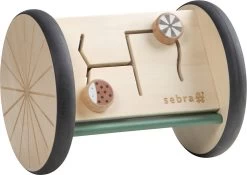 Sebra Aktivitetsrullespejl I Træ, Woodland