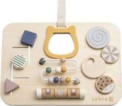 Sebra Aktivitetspanel I Træ, Woodland