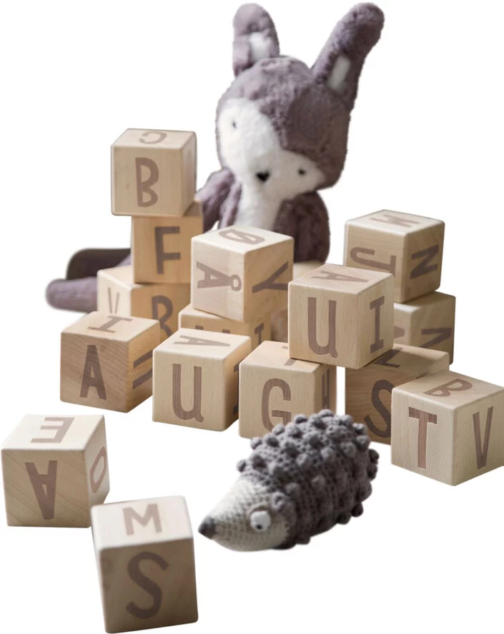 Sebra Bogstavkloder, 16 Stk - Billede 3