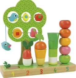 Vilac - Lær At Tælle - Grøntsager