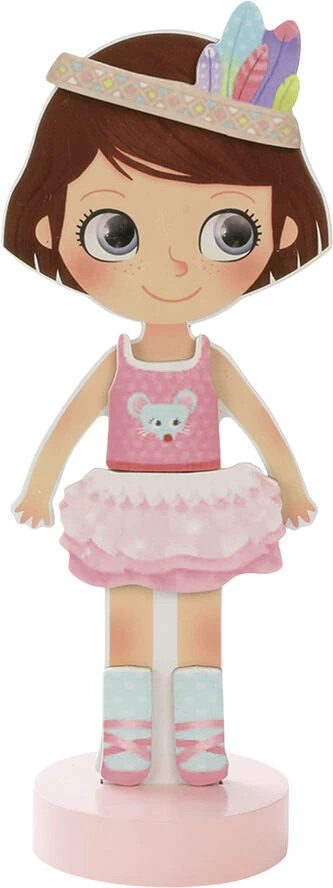 Vilac - Påklædningsdukke - Magnetisk - Billede 5