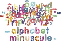 Vilac - Magneter - Små Bogstaver Inkl æøå - 81 Dele