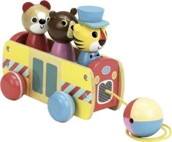 Vilac - Træklegetøj - Bus