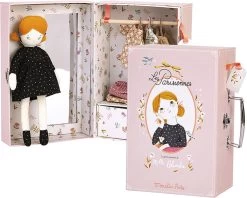 Moulin Roty - Den Lille Pariserkuffert Med Kludedukke Og Tøj