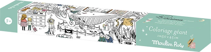 Moulin Roty - Kæmpebanner Til Farvelægning - På Museet