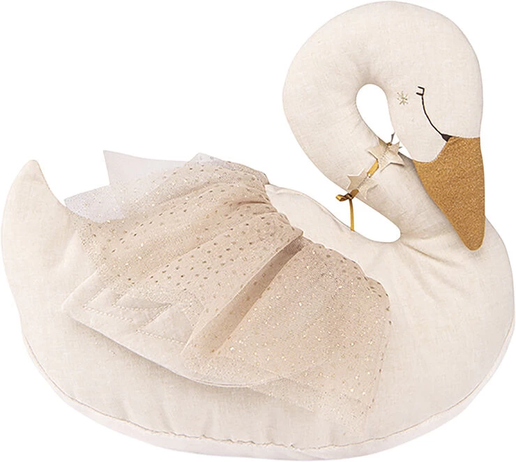 Moulin Roty - Tøjdyr - Svanen Odette 27 Cm