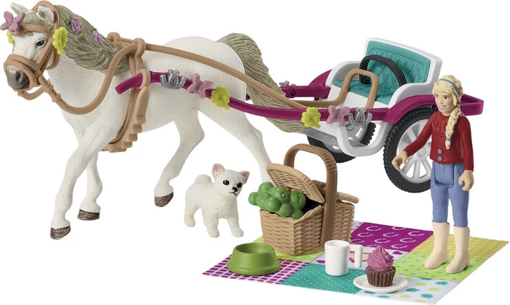 Schleich Small Carriage For The Big Hors - Billede 2