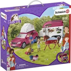 Schleich Sch Horse Adventures With Car And T