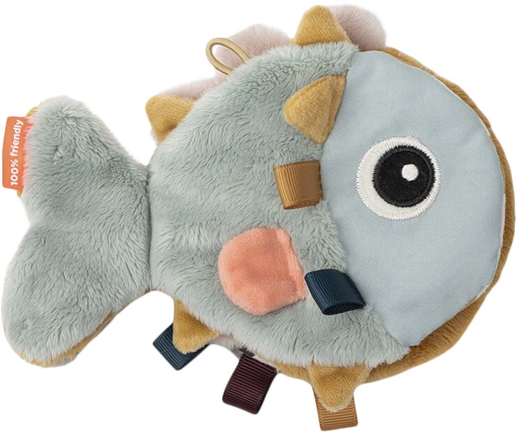 Done By Deer Sensorisk Baby Aktivitetsbog Sea Friends Farve Mix