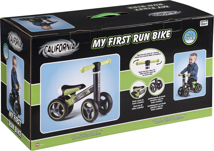 CALIFORNIA CALIF.MY FIRST RUNBIKE 20kg - Billede 4