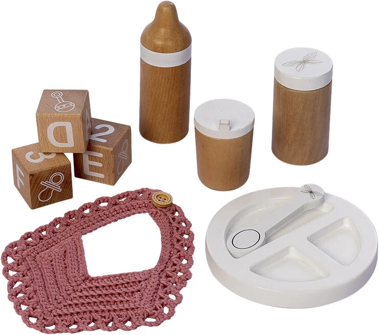 SPISESÆT TIL DUKKE, 9 DELE - Billede 9