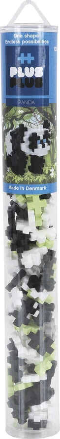 Plus-Plus Panda - 100 Pcs Tube