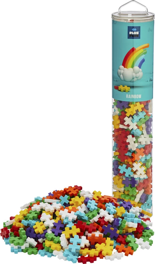 PLUS-PLUS Plus Plus Rainbow Color Mix, Tube - Billede 2