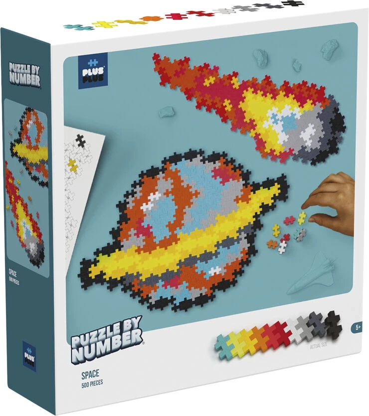 PLUS-PLUS Plus Plus Space By Number