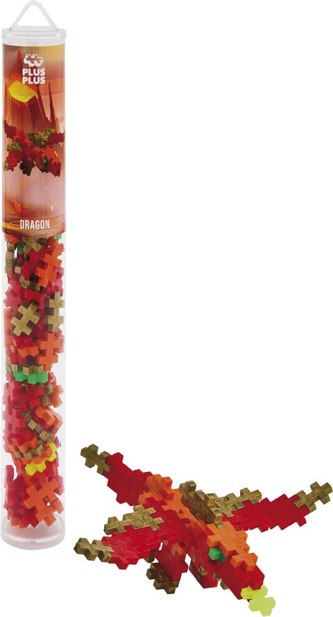 PLUS-PLUS Plus Plus Dragon, Tube