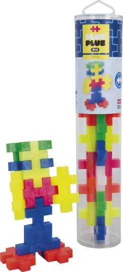 PLUS-PLUS Plus Plus BIG Neon Farver