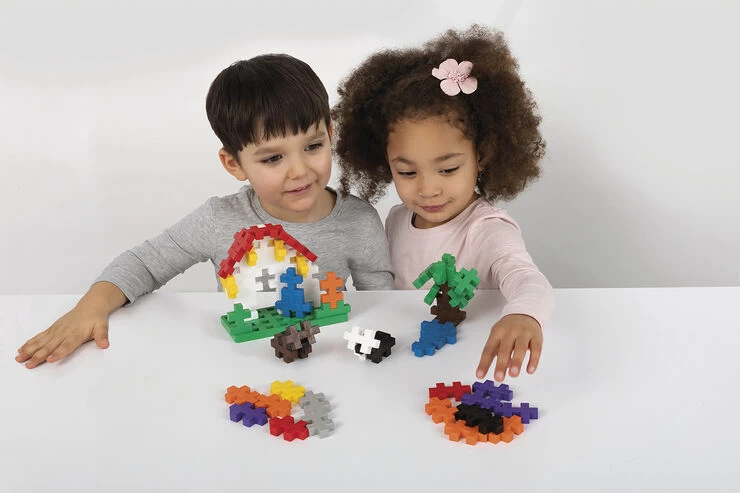 Plus-Plus BIG Storage Box Mix - 200 Pcs - Billede 6