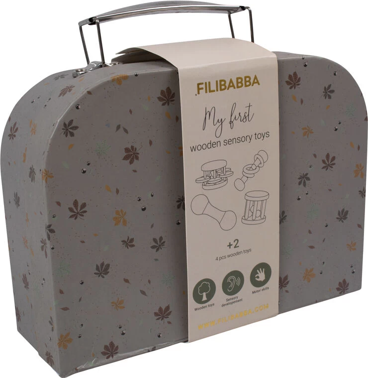 Filibabba Legekuffert Med Sanselegetøj - Billede 7