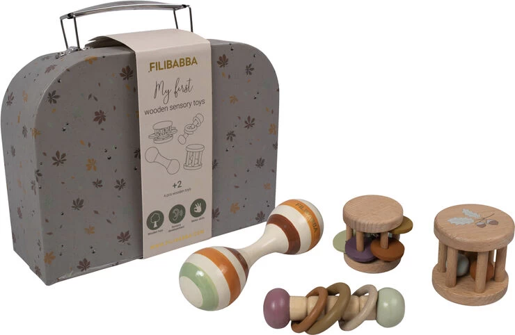 Filibabba Legekuffert Med Sanselegetøj - Billede 9