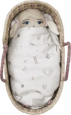 Cam Cam Copenhagen Dolls Moses Basket - Berry