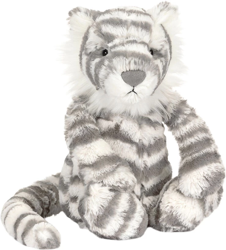 JELLYCAT Bashful Snow Tiger Medium - Billede 2