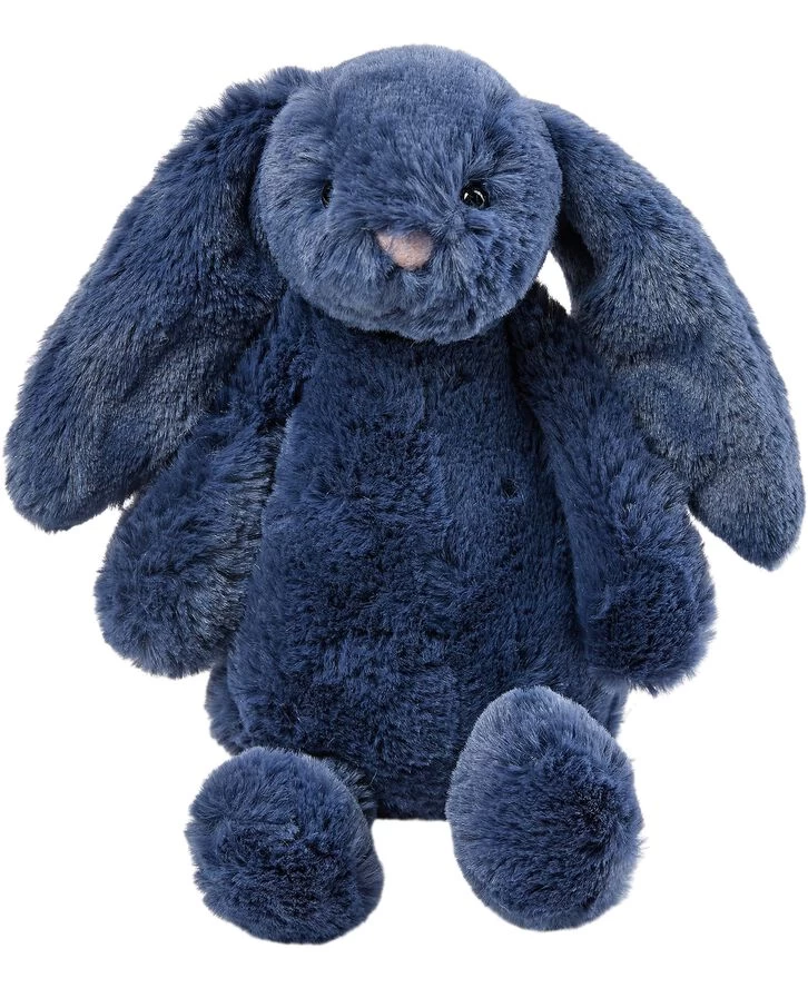 JELLYCAT Bashful Navy Bunny Small