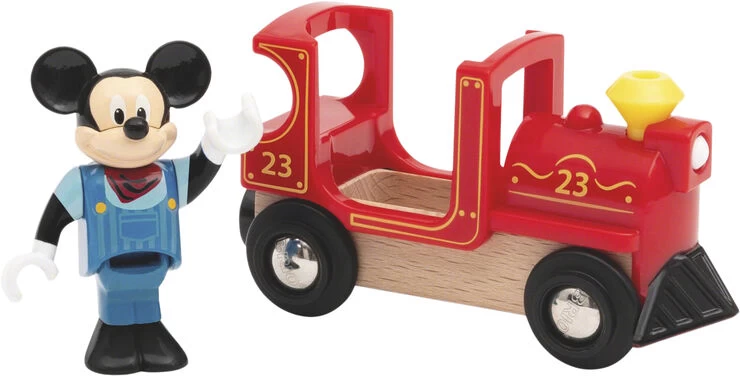 Brio Mickey Mouse Og Lokomotiv - Billede 5