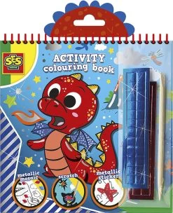 SES Creative - Male- Og Aktivitetsbog - Mosaik