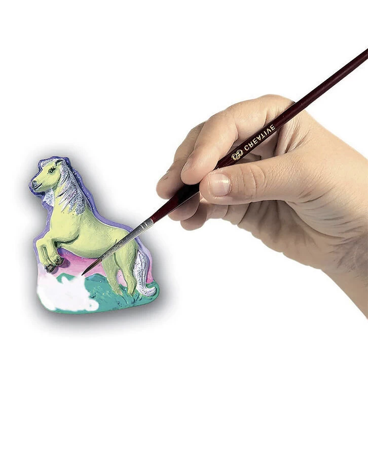 SES Creative - Støb & Mal - Heste Med Glimmer - Billede 3