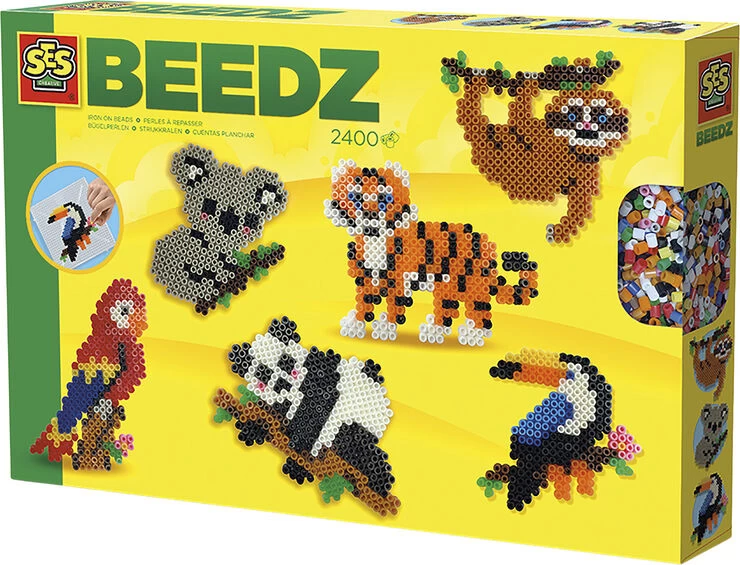 SES Creative - Perlepladesæt - Junglen