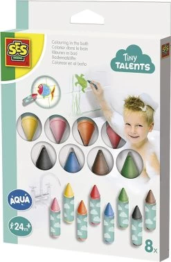 SES Creative - Farvekridt Til Badet