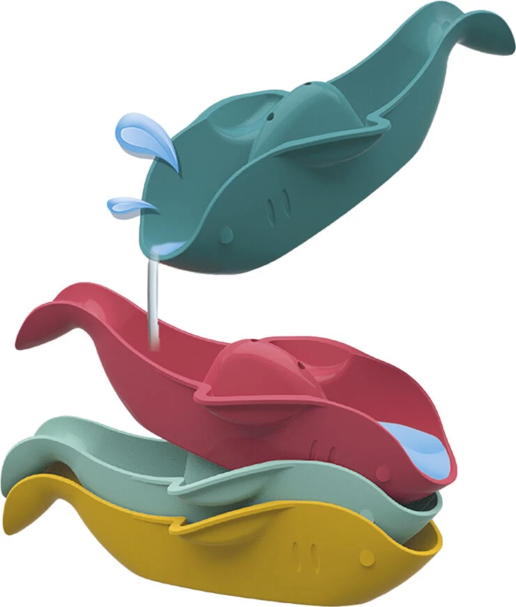 SES Creative - Badeleg - Hvaler På Stribe - Billede 2