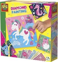 SES Creative - Mal Med Diamanter - Glade Dyr