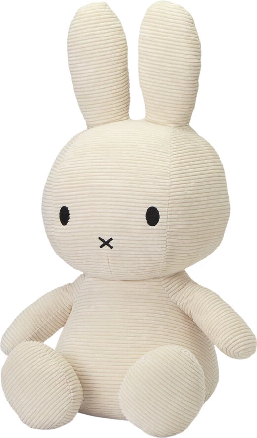 Miffy Sitting Corduroy Offwhite - 70 Cm - Billede 2