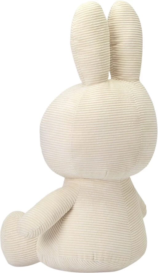 Miffy Sitting Corduroy Offwhite - 70 Cm - Billede 3