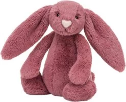 JELLYCAT Bashful Cerise Bunny Small