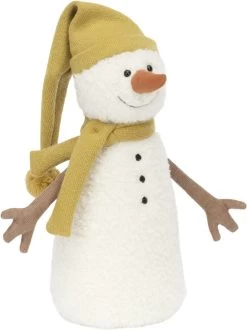 JELLYCAT Lenny Snowman Large Yellow