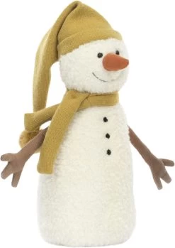 JELLYCAT Lenny Snowman Yellow