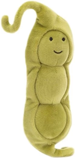 JELLYCAT Vivacious Grønsag, ært 17 Cm